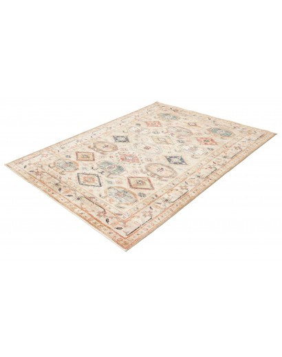 Tappeto Kazak Fine Pakistan marrone azzurro 167x218