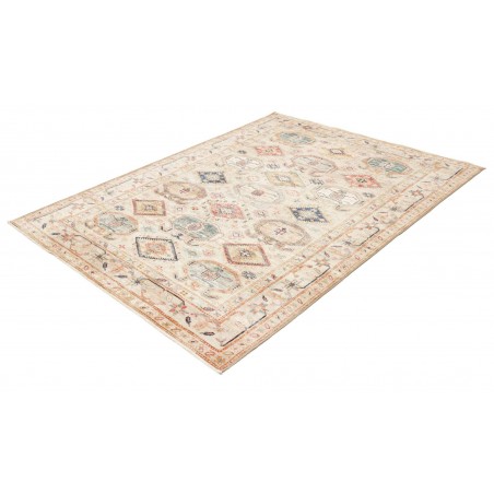 Tappeto Kazak Fine Pakistan marrone azzurro 167x218