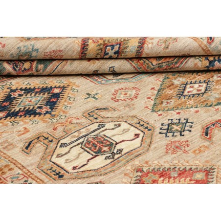 Tappeto Kazak Fine Pakistan marrone azzurro 167x218