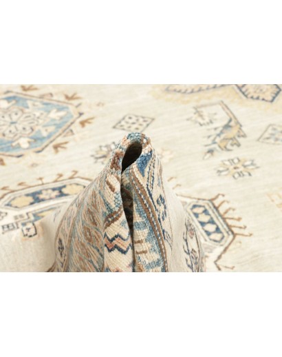 Tappeto Kazak Fine Pakistan bianco 264x375