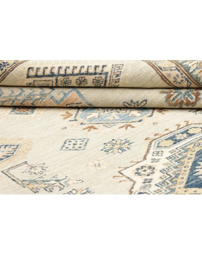 Tappeto Kazak Fine Pakistan bianco 264x375