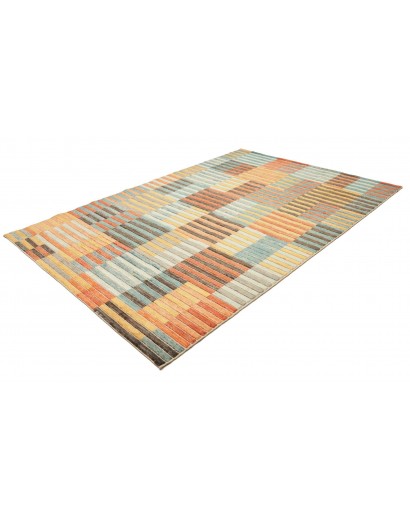 Tappeto Barjesta Pakistan marrone giallo 202x286