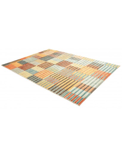 Tappeto Barjesta Pakistan marrone giallo 202x286