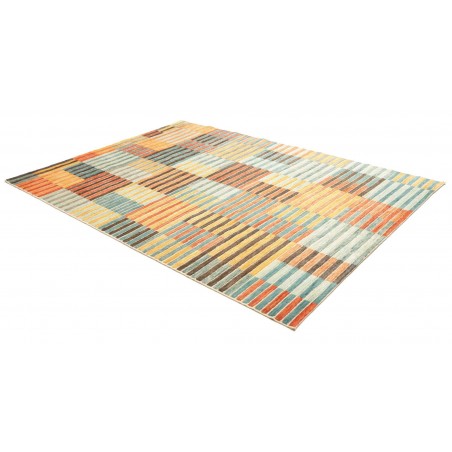 Tappeto Barjesta Pakistan marrone giallo 202x286
