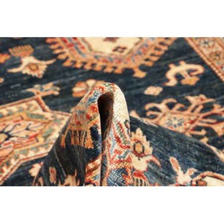 Tappeto Kazak Fine Pakistan marrone grigio 146x207