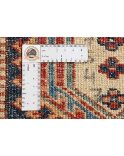 Tappeto Kazak Fine Pakistan marrone grigio 146x207