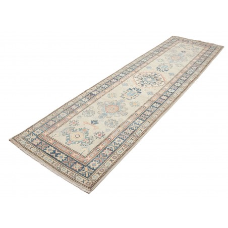 Tappeto Kazak Afghanistan bianco 90x312