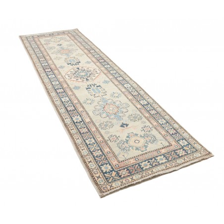 Tappeto Kazak Afghanistan bianco 90x312