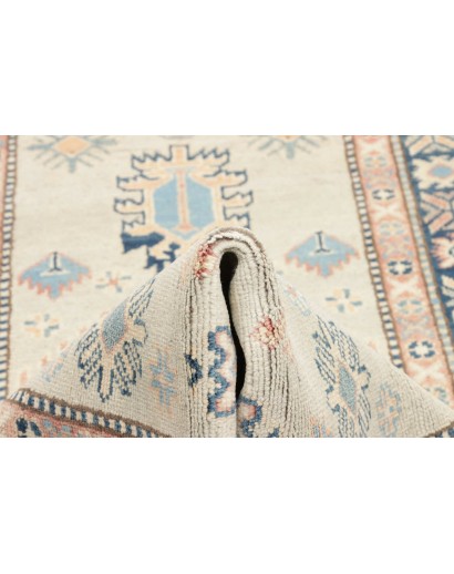 Tappeto Kazak Afghanistan bianco 90x312