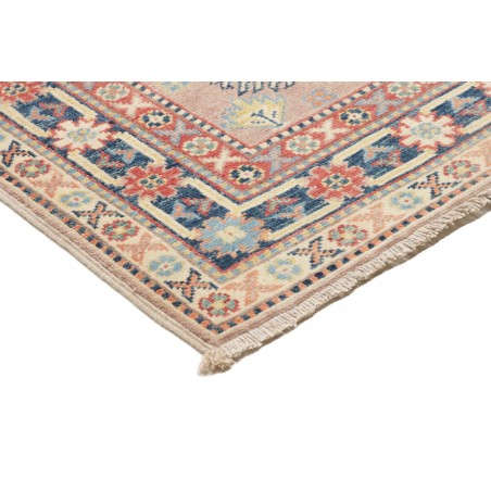 Tappeto Kazak Afghanistan marrone azzurro 81x287