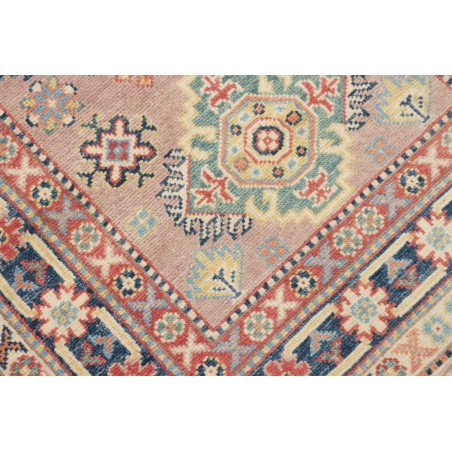 Tappeto Kazak Afghanistan marrone azzurro 81x287