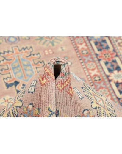 Tappeto Kazak Afghanistan marrone azzurro 81x287