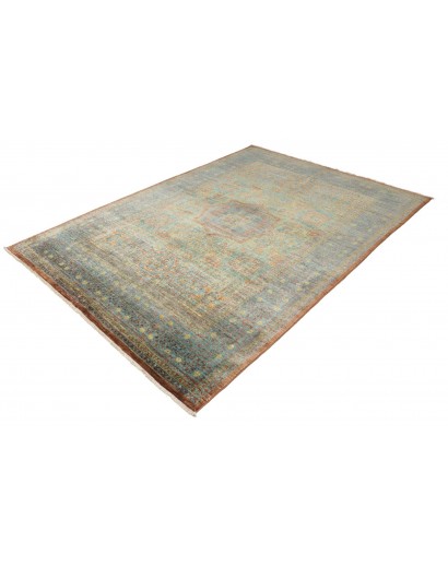 Tappeto Mamlouk Pakistan azzurro bianco 178x252