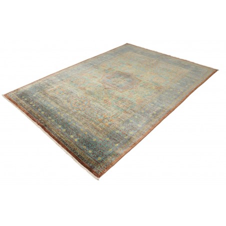 Tappeto Mamlouk Pakistan azzurro bianco 178x252