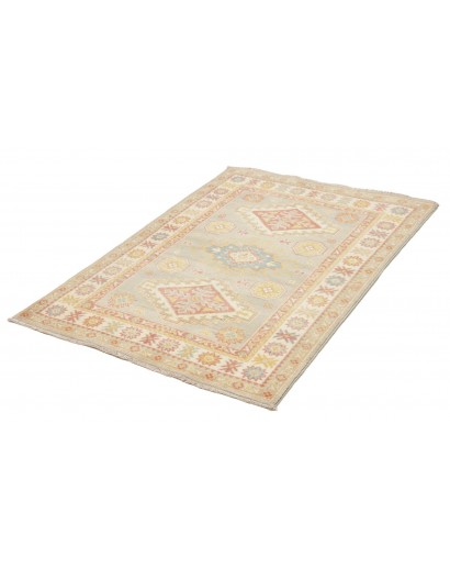 Tappeto Kazak Afghanistan giallo marrone 102x149