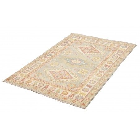 Tappeto Kazak Afghanistan giallo marrone 102x149
