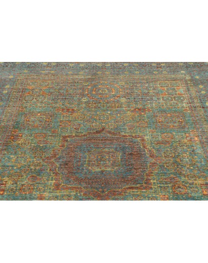 Tappeto Mamlouk Pakistan azzurro bianco 178x252