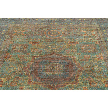 Tappeto Mamlouk Pakistan azzurro bianco 178x252