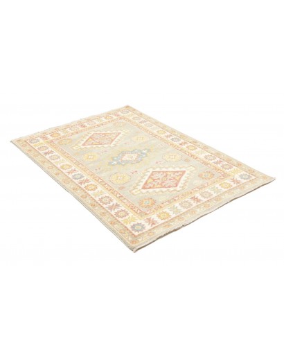 Tappeto Kazak Afghanistan giallo marrone 102x149