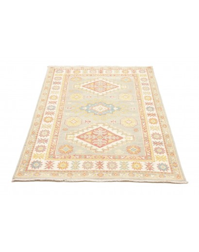 Tappeto Kazak Afghanistan giallo marrone 102x149