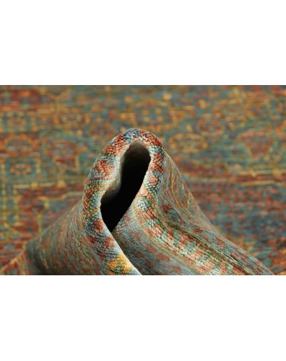 Tappeto Mamlouk Pakistan azzurro bianco 178x252