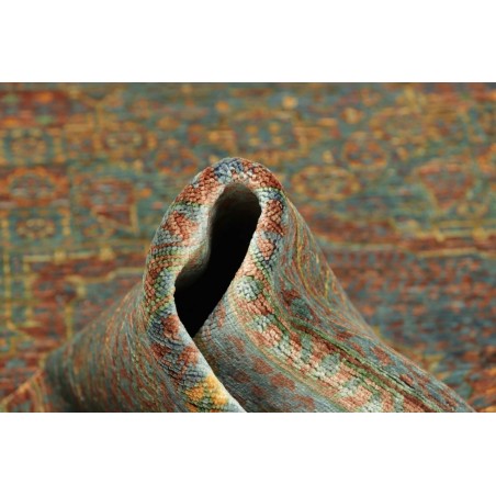 Tappeto Mamlouk Pakistan azzurro bianco 178x252