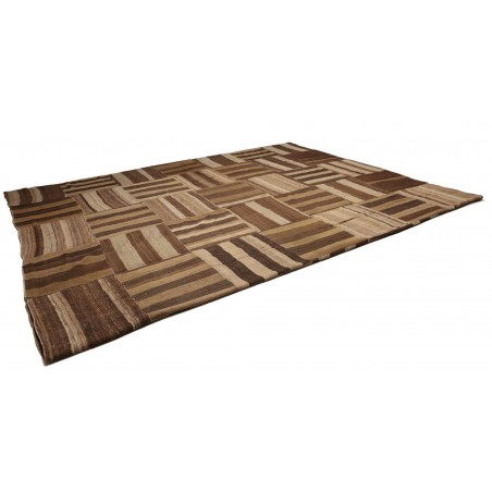 Tappeto Kilim Vintage Persia marrone 480x515