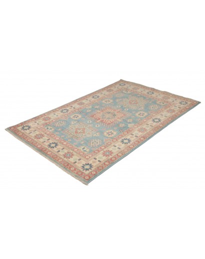 Tappeto Kazak Afghanistan beige grigio 122x182