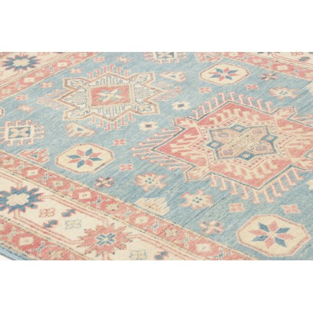 Tappeto Kazak Afghanistan beige grigio 122x182