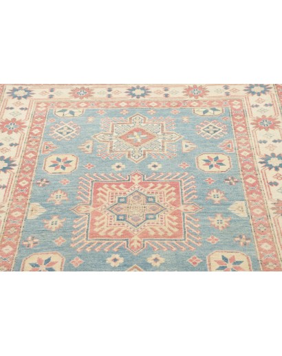 Tappeto Kazak Afghanistan beige grigio 122x182