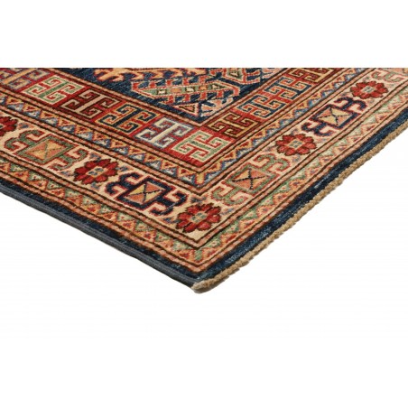 Tappeto Kazak Fine Pakistan marrone grigio 77x200