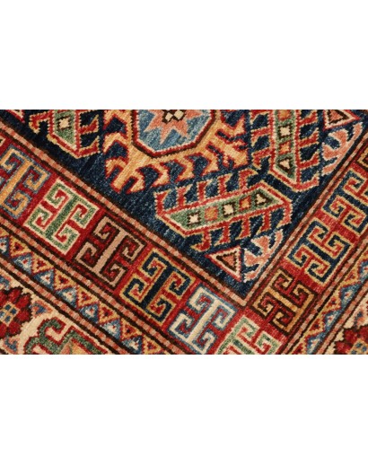 Tappeto Kazak Fine Pakistan marrone grigio 77x200
