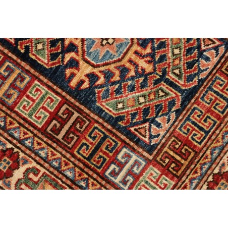 Tappeto Kazak Fine Pakistan marrone grigio 77x200