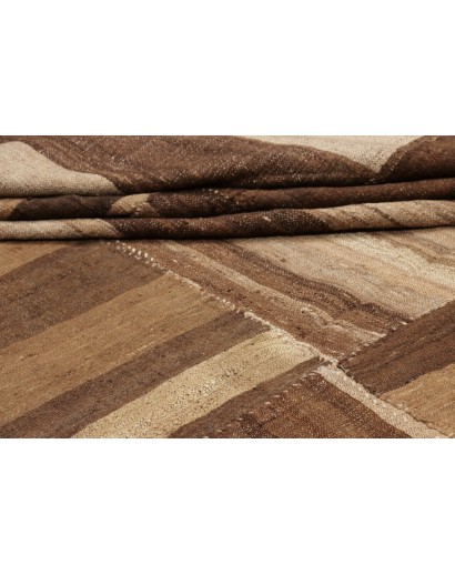 Tappeto Kilim Vintage Persia marrone 430x517