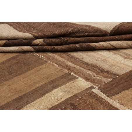 Tappeto Kilim Vintage Persia marrone 430x517