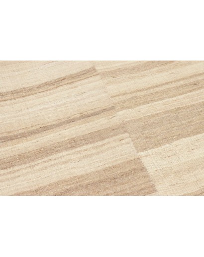 Tappeto Kilim Kavir Persia giallo marrone 196x303