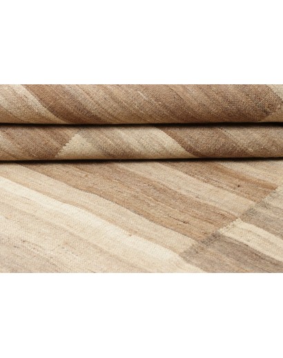 Tappeto Kilim Kavir Persia marrone 215x317