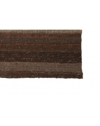 Tappeto Kilim Kavir Persia verde marrone 278x398