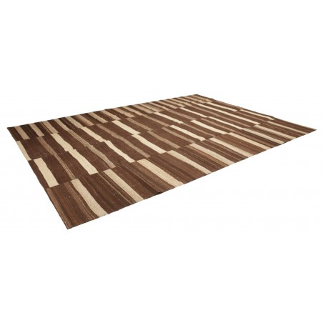 Tappeto Kilim Kavir Persia verde 271x377