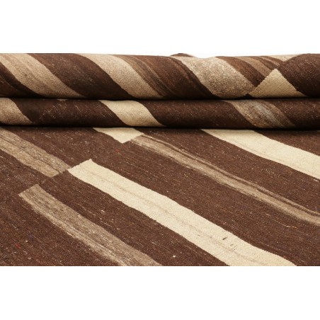 Tappeto Kilim Kavir Persia verde 271x377