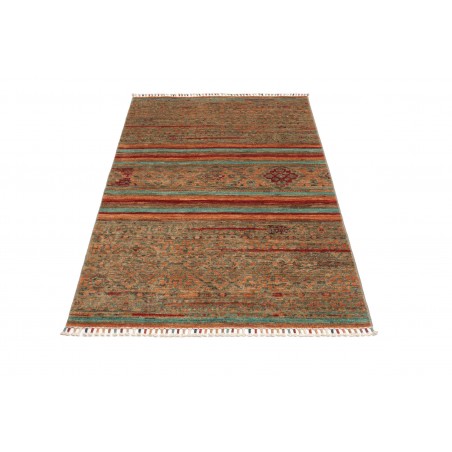 Tappeto Rubin Pakistan azzurro arancione 101x153