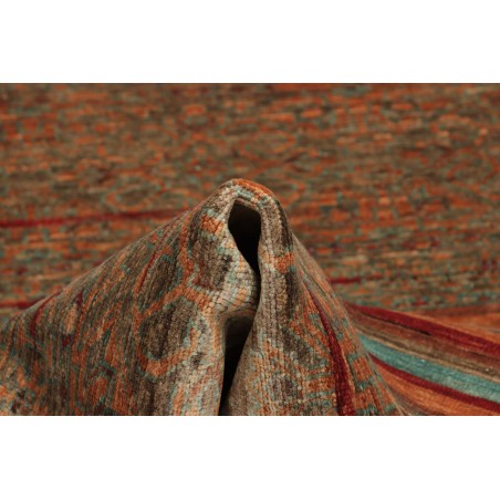 Tappeto Rubin Pakistan azzurro arancione 101x153