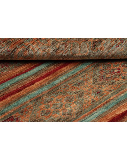 Tappeto Rubin Pakistan azzurro arancione 101x153