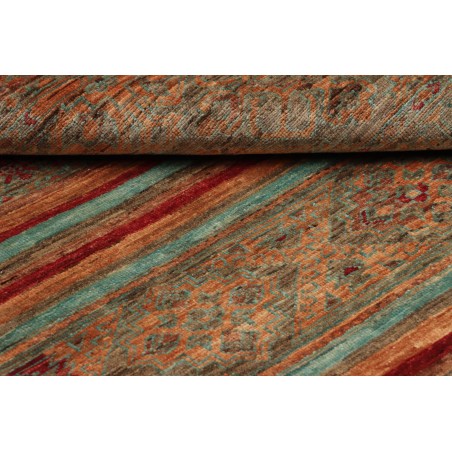 Tappeto Rubin Pakistan azzurro arancione 101x153