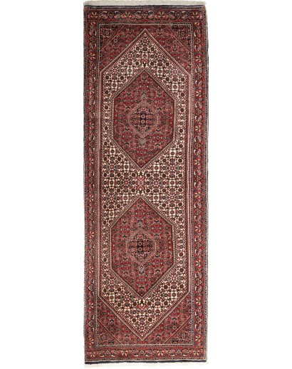 Tappeto Bidjar Persia marrone giallo 77x220