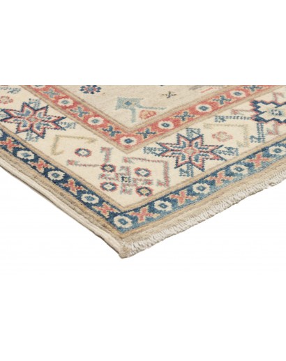 Tappeto Kazak Afghanistan marrone azzurro 78x125