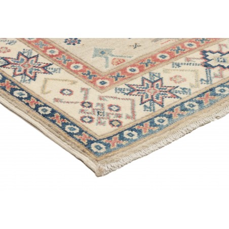Tappeto Kazak Afghanistan marrone azzurro 78x125