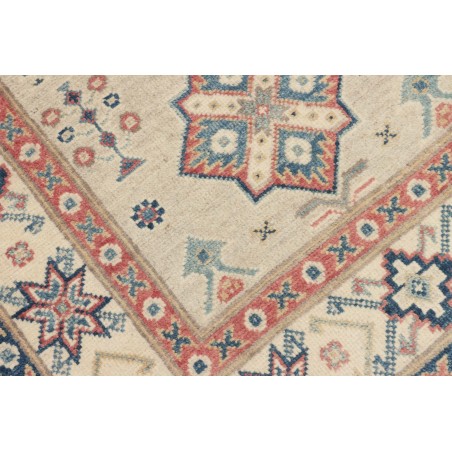 Tappeto Kazak Afghanistan marrone azzurro 78x125