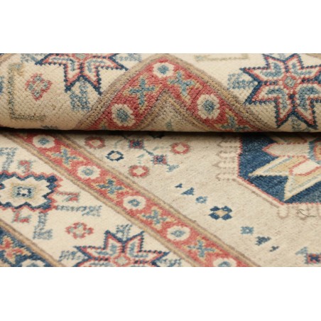 Tappeto Kazak Afghanistan marrone azzurro 78x125