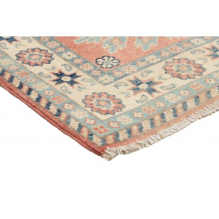 Tappeto Kazak Afghanistan beige azzurro 81x122